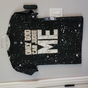 Only God can judge me Boys graphic tee size 16/17 nwt